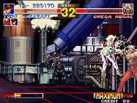 une photo d'Ã©cran de The King of Fighters 95 sur Sega Saturn